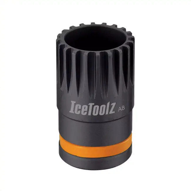 IceToolz Trapasgereedschap - 20-tands - Cr-Mo staal - 1/2" sleutelopname - Shimano & ISIS compatibel