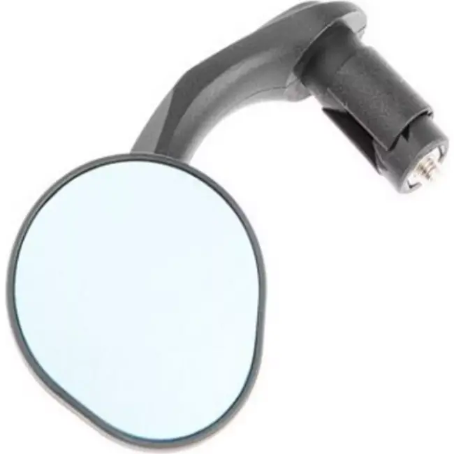 Mirage Spiegel bar-end - Lichtdimmend glas - Verstelbaar - Zwart - 50mm diameter