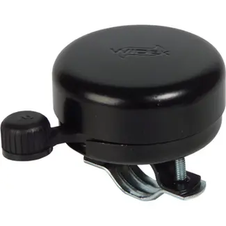 Widek Zwarte stalen fietsbel - 5 cm - Geschikt voor 22.2 mm sturen