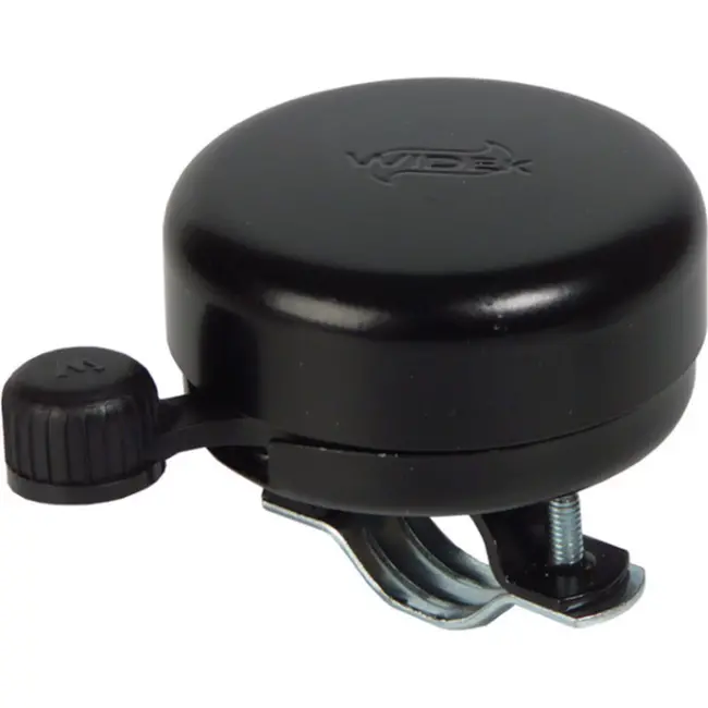 Widek Zwarte stalen fietsbel - 5 cm - Geschikt voor 22.2 mm sturen