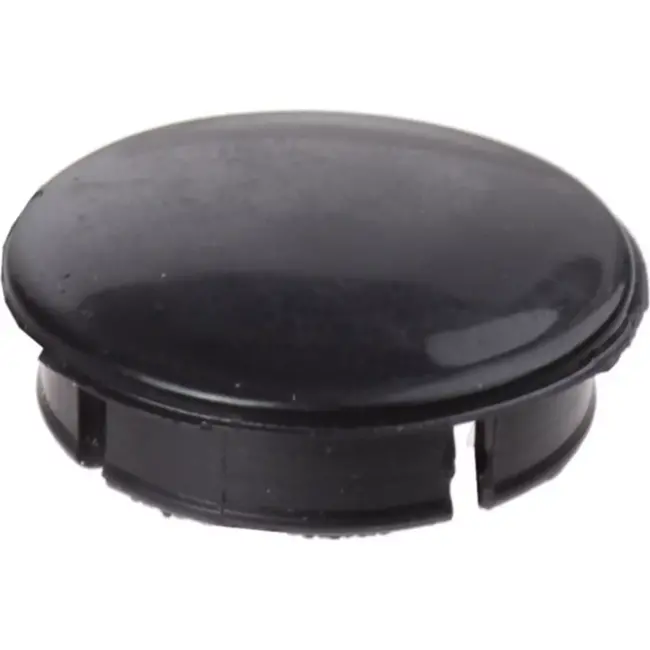 Vinty Push-in crankdop - zwart - duurzaam - individueel - fietsaccessoire