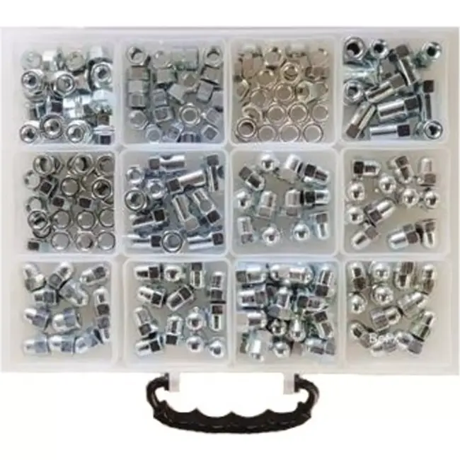 Bofix Assortiment dopmoeren - 12 vaks - Diverse maten en toepassingen