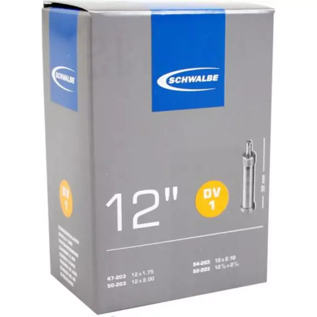 Schwalbe Binnenband 12" - ETRTO 47/62-203 - Dunlop Blitz Ventiel 32mm