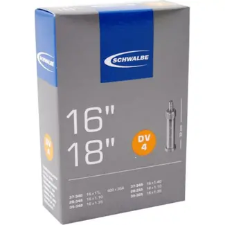 Schwalbe Binnenband 16x1 3/8 - Smal - Dunlop Ventiel - Lange Luchtdrukbehoud - Duurzaam Rubber