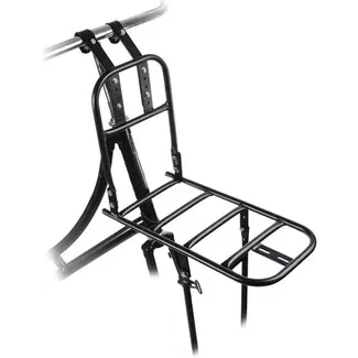 Falkx Smal transportrek voor fiets - zwart - 20x30 cm - stevig en veelzijdig