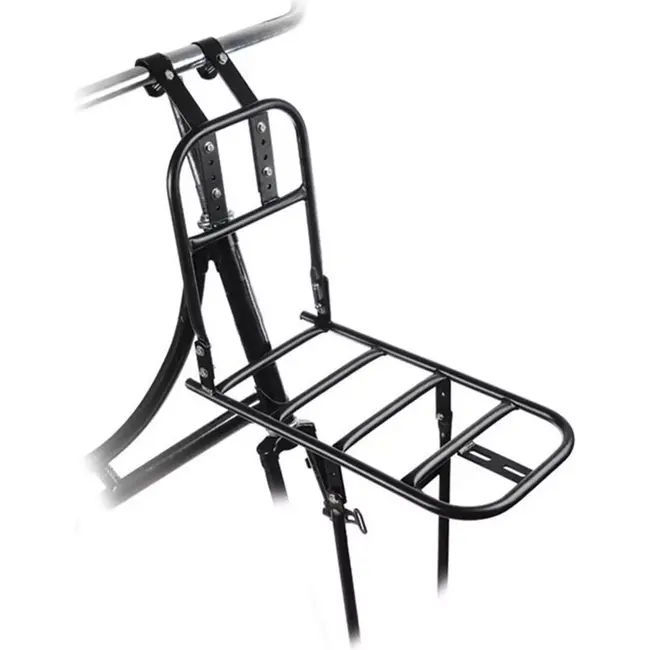 Falkx Smal transportrek voor fiets - zwart - 20x30 cm - stevig en veelzijdig