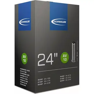 Schwalbe Binnenband 24 inch - Schrader ventiel - 40 mm - 24x1.50-2.50 - Zwart