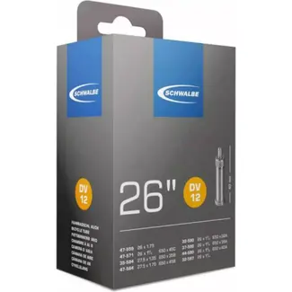 Schwalbe Binnenband 26 inch - ETRTO 32/47-559 - Dunlop ventiel - Geschikt voor stadsfietsen en e-bikes