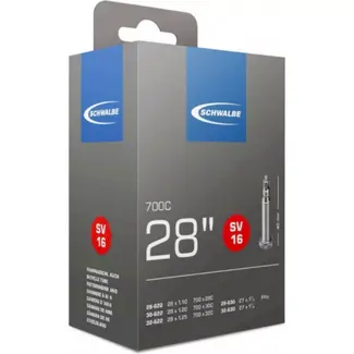 Schwalbe Binnenband voor racefiets - Presta ventiel - ETRTO 28/32-622 - Duurzaam butyl rubber - 40mm ventiellengte
