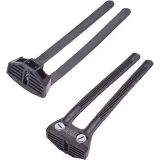 AXA Flexibele montageset voor ringslot - Eenvoudige installatie zonder boren - Geschikt voor diverse fietsframes