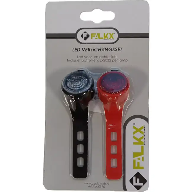 Falkx Universele ronde LED-verlichtingsset - inclusief batterijen - gebruiksvriendelijk en veelzijdig