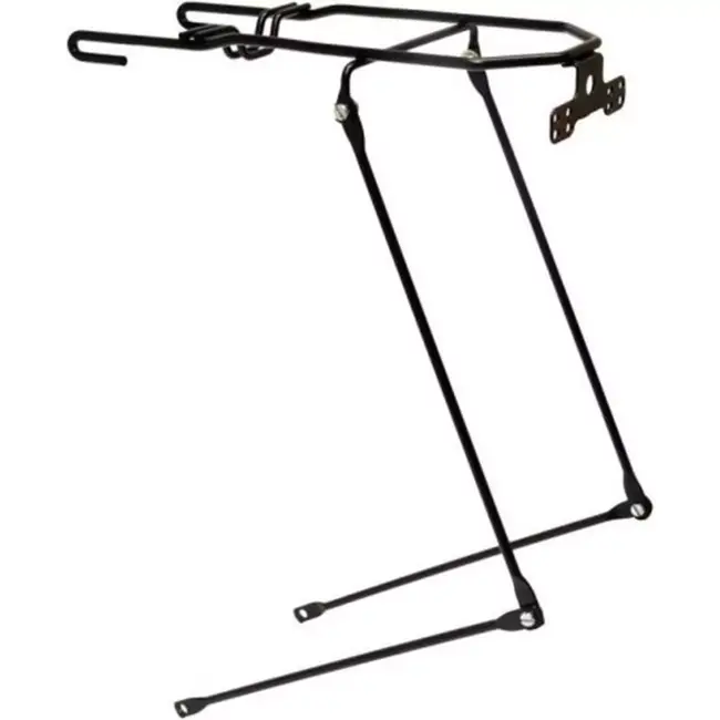 Steco Bagagedrager verlenger - met reflectorbeugel - tasafhouder - zwart