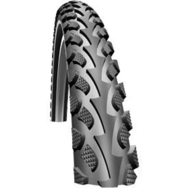 Schwalbe Veelzijdige fietsband - 24x2.00 - Zwart - Puncture Guard - Voor diverse terreinen