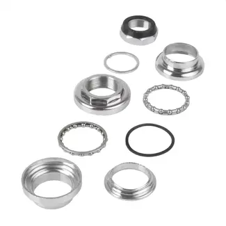 Neco Balhoofdstel - 1 1/8 inch - Chroom - Draadversie - 25,4x35x30 mm