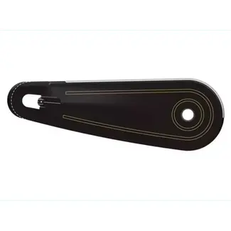 Hesling Kettingkast Nostalgie - Zwart - Kunststof - 28 inch - Inclusief bevestigingsmateriaal
