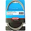 Elvedes Universele RVS achterremkabel - 4 meter - 2 nippels (ton/peer)