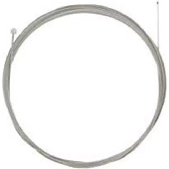 Slurf Binnenkabel derailleur - RVS - 250 cm - zilver - inclusief anti-rafelnippel