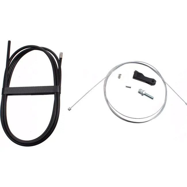 Slurf Versnellingskabel met Click-spanner - 250 cm - Zwart - Staal - Voor Sachs systemen