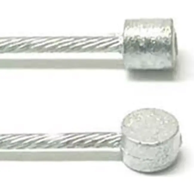 Slurf Derailleurkabel RVS - 19-draads - 2,5m - Inclusief anti-rafelnippel