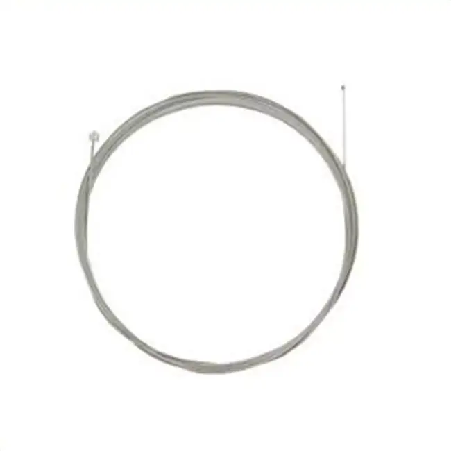 Slurf RVS derailleurkabel - 2,5 meter - zilver - 19-draads - inclusief anti-rafelnippel