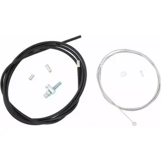 Slurf Universele trommelremkabel - RVS en teflon - 175 cm - zilver - voor/achterrem