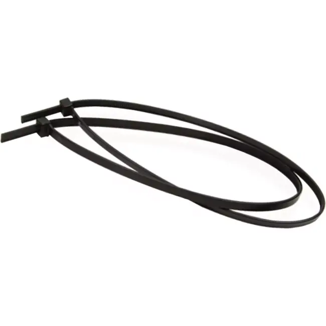 Bofix Zwarte kabelbinders - 200x2.5 mm - UV-bestendig - Per 100 stuks