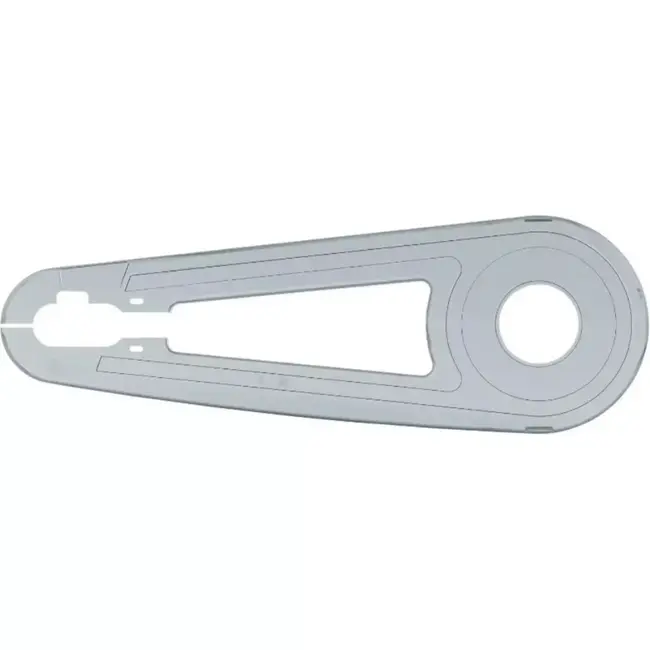 AXA Voorzetkettingkast - Modern design - Bescherming ketting - Smoke kleur - 26/28 inch - Polycarbonaat