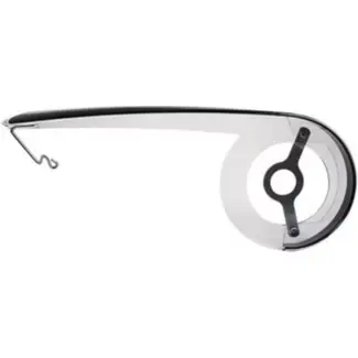 Hesling Kettingscherm - 28 inch - Zwart/Transparant - Kunststof - 46T - Inclusief montagemateriaal