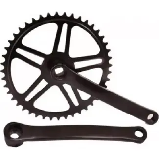 Falkx MTB/ATB crankstel - 44 tanden - staal - 170 mm - zwart