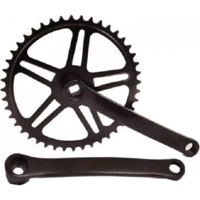 Falkx MTB/ATB crankstel - 44 tanden - staal - 170 mm - zwart