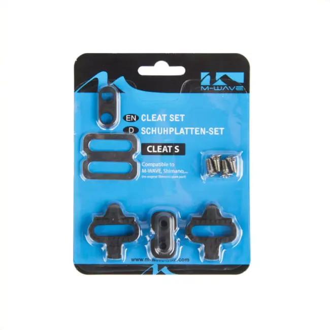 M-Wave Schoenplaatjes - Compatibel met VP en Shimano - Efficiënte krachtoverdracht