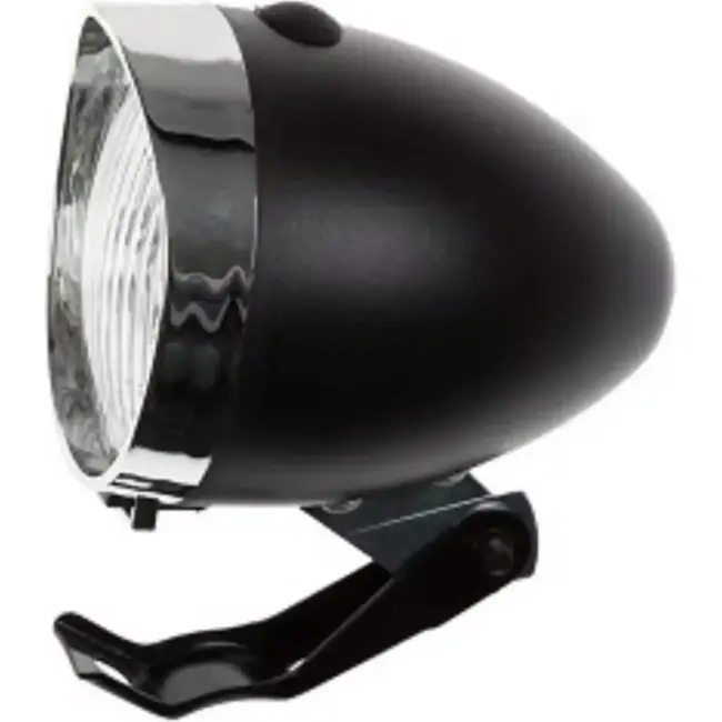 Falkx LED koplamp - hoge lichtsterkte - laag energieverbruik - zwart - inclusief batterijen en montagebeugel