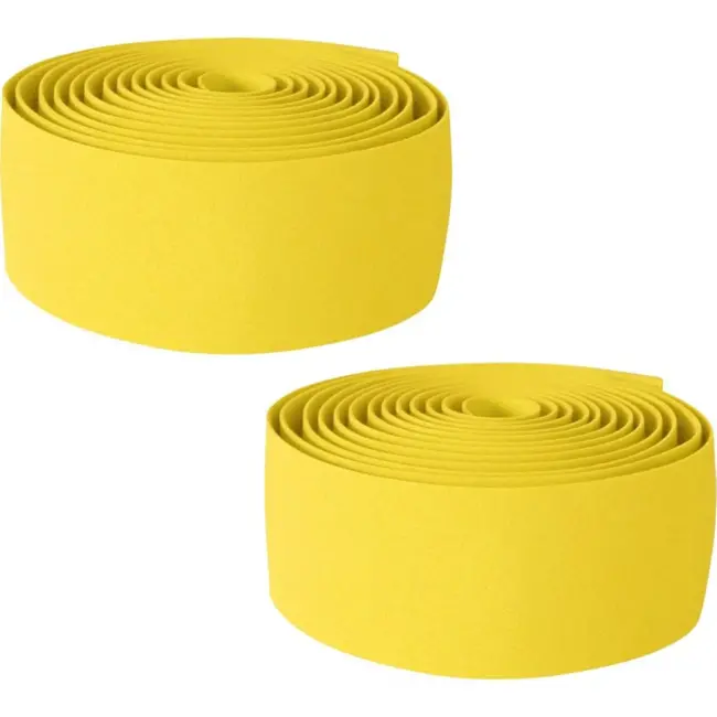 Velox Kurk-look stuurlint - Schokabsorberend - Elastisch - Geel - 1.75m