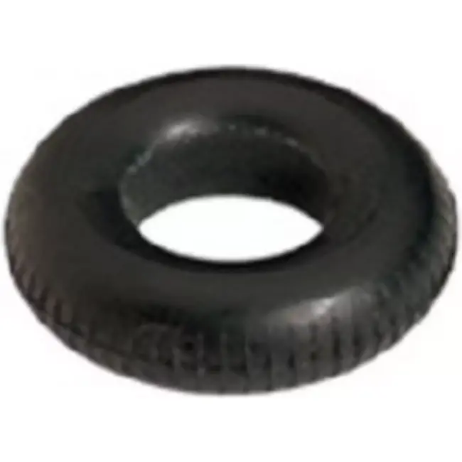 M-Wave Rubberen dynamo loopwiel - Duurzaam - Zwart - Voor fietsverlichting