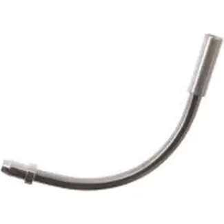 Falkx V-brake kabelgeleider - RVS - 90 graden - zilver - beschermt tegen vuil