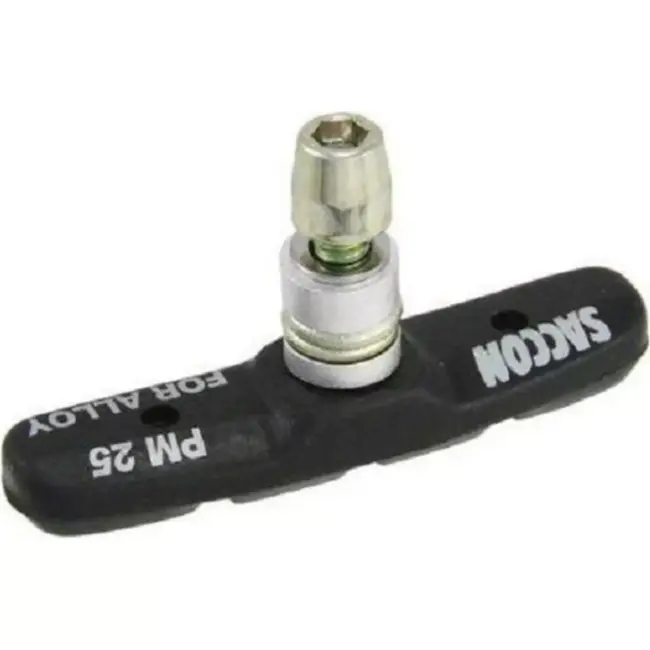 Saccon V-brake remblokken - 70mm - Zwart - Set van 2 - Betrouwbare remkracht