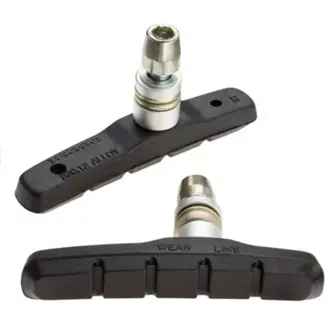 Tektro V-brake remblokken - 72mm - Geschikt voor diverse omstandigheden - Aluminium - Per paar