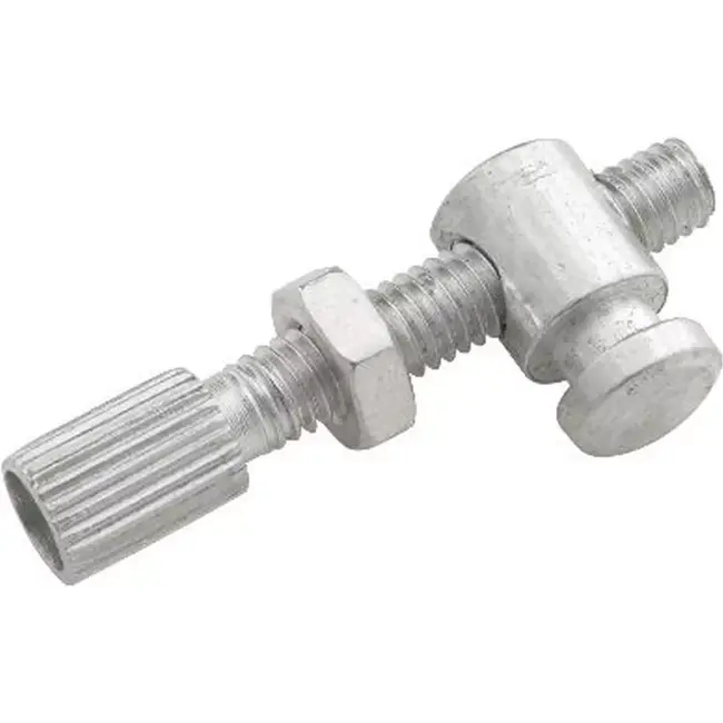 Elvedes Stelbout achterrem - verstelbare bout - zilverkleurig - voor fietsen - geschikt voor werkplaatsgebruik