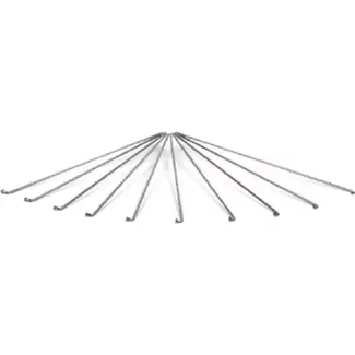 Alpina Zink gecoate spaken 13G - 300 mm - Per 144 stuks - Zilver