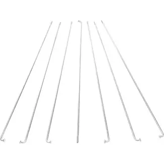 Alpina Fietsspaken - Zink - 13 mm - Grijs - Per 144 stuks