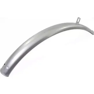 Falkx Voorspatbord fiets - Staal - Zilver - 28 inch - Bescherming tegen modder en water