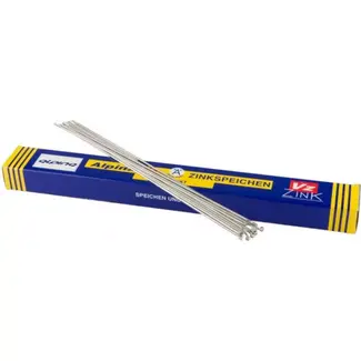 Alpina Fietsspaken 270 mm - Zink - Per 144 stuks - Duurzaam en Sterk