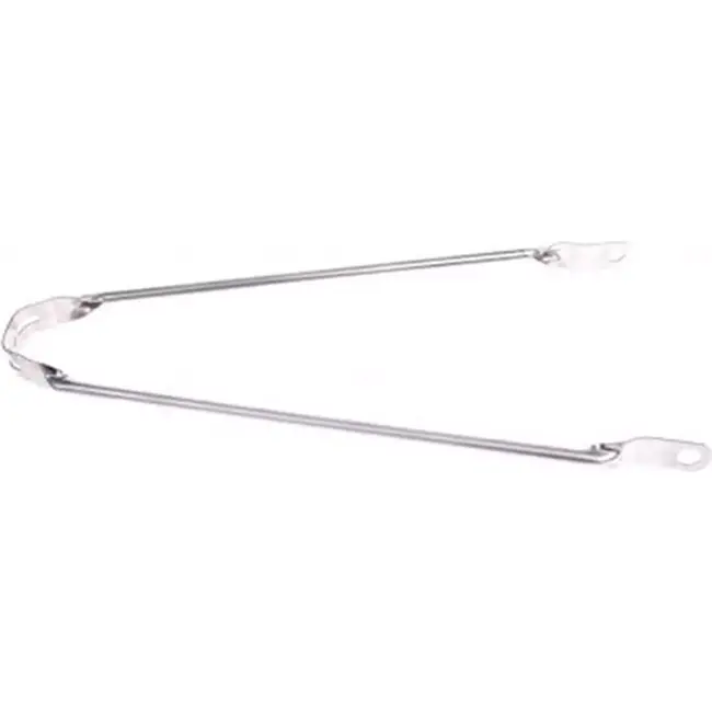 Falkx Spatbordstang voor stadsfiets - zilver - duurzaam staal - 28 inch