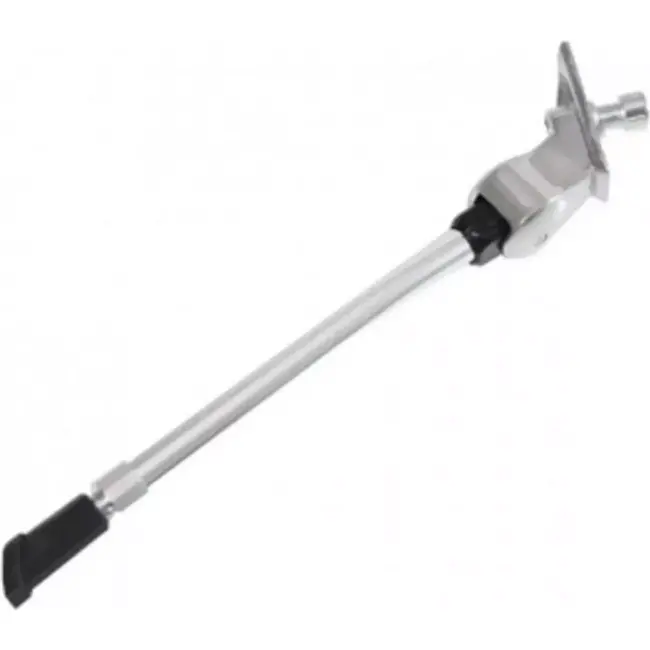 Falkx Verstelbare fietsstandaard - Aluminium - Geschikt voor 24-28 inch - Zilver - Inclusief veiligheidsvoet