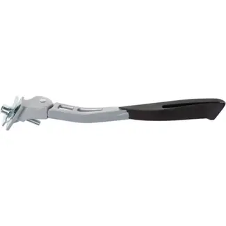 Falkx Verstelbare fietsstandaard - Aluminium - Zilver - 24-29 inch - Verstelbare arm 30-37 cm
