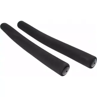 Falkx Foam stuurset - Comfortabel - Zwart - Inclusief afdekdoppen - Per set