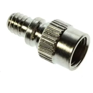 Falkx Verloopnippel voor Schrader ventielen - Cross/Auto adapter - Duurzaam en veelzijdig gebruik