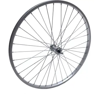 Roland Voorwiel 26 inch - Aluminium velg - Vaste as - Zilver - MTB geschikt