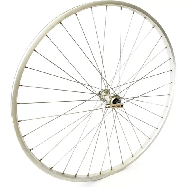 Roland Voorwiel 28 inch - Aluminium velg - Zilver - Uitvalnaaf - Lichtgewicht en duurzaam