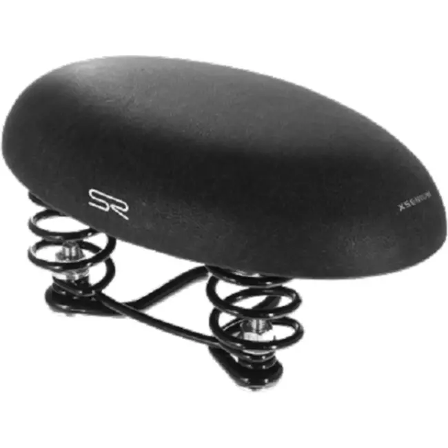 Selle Royal Zwart fietszadel - ergonomisch - zonder strop - comfortabel design